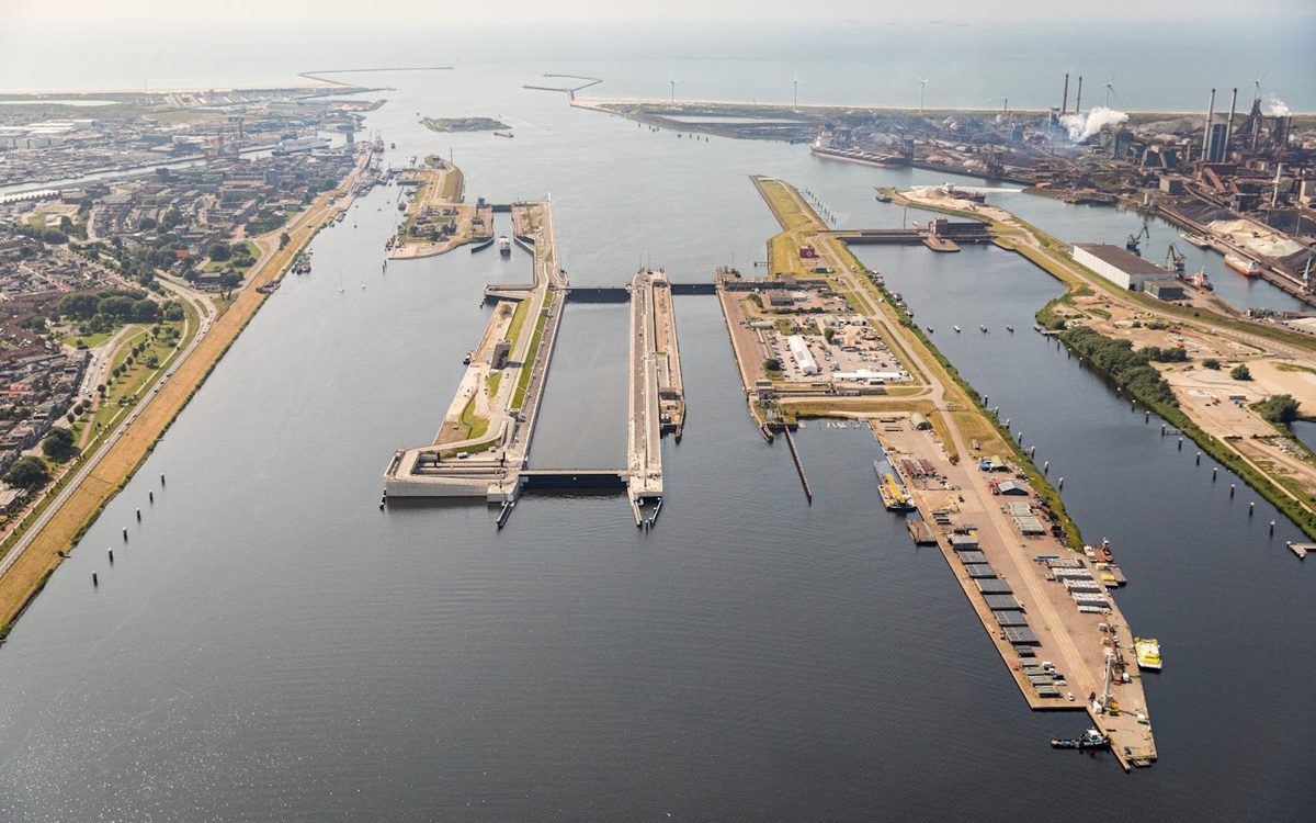 Zeesluis IJmuiden · locatie Selectieve Onttrekking